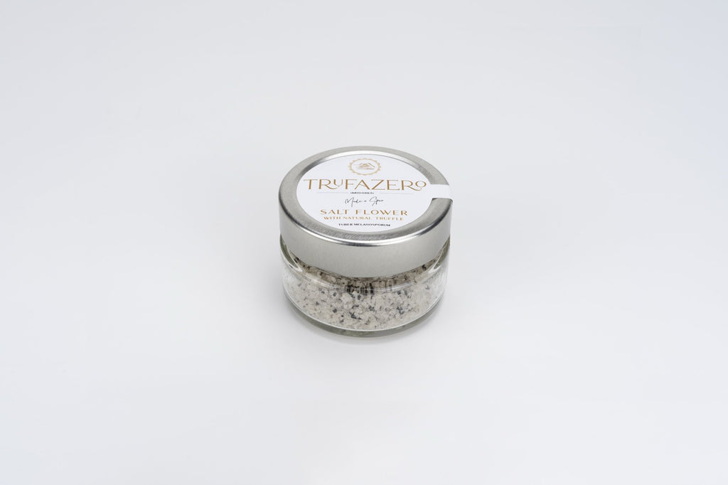 Flor de sal con trufa negra TrufaZero, tarro 50 g