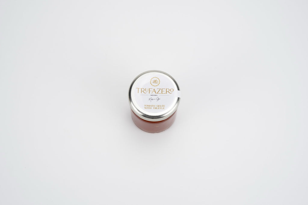 Mermelada de tomate con trufa TrufaZero vista superior