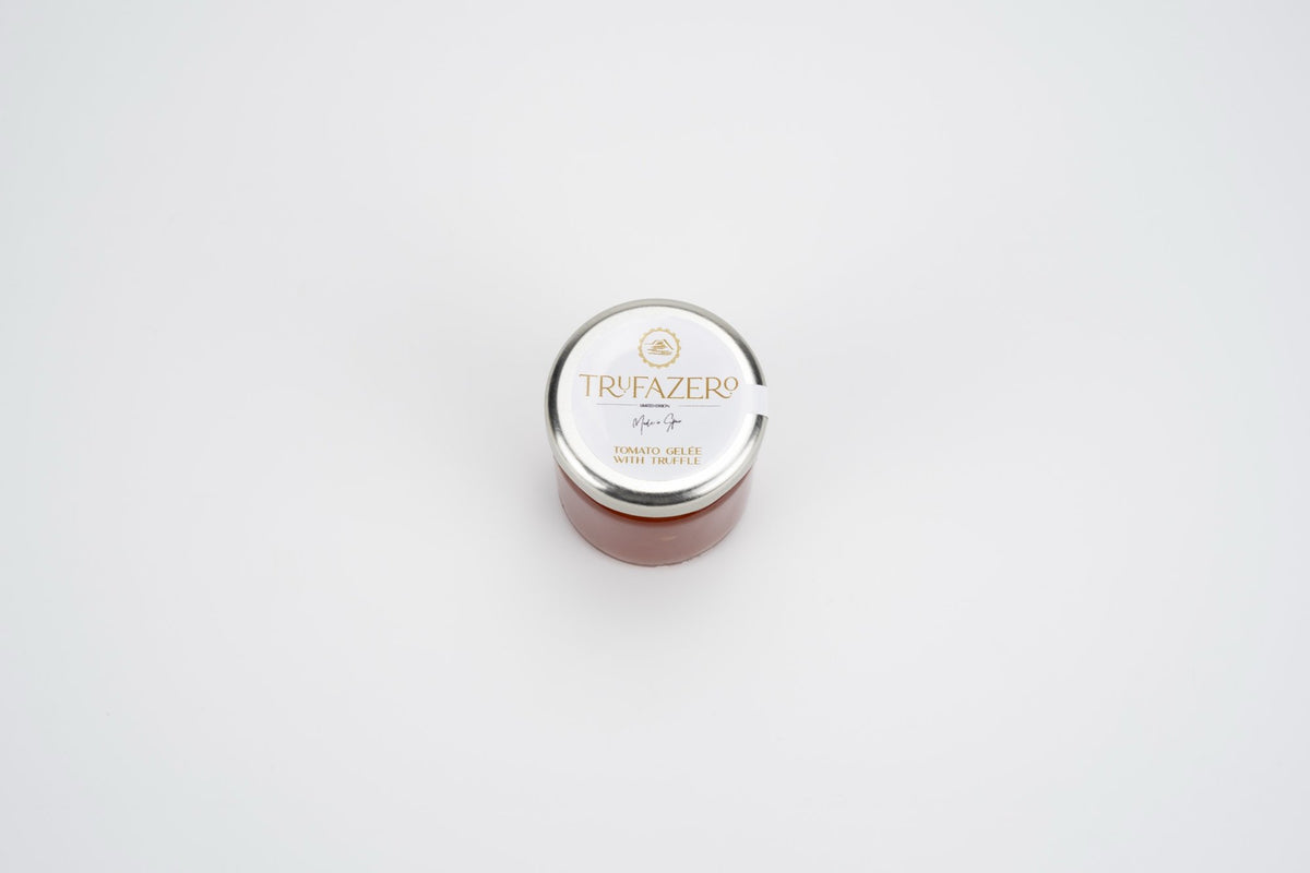 Mermelada de tomate con trufa TrufaZero vista superior